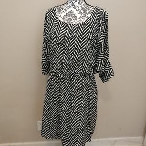 Black and White Dress